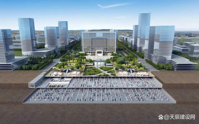 上合广场地下空间综合开发利用及配套基础设施项目预计4月开工